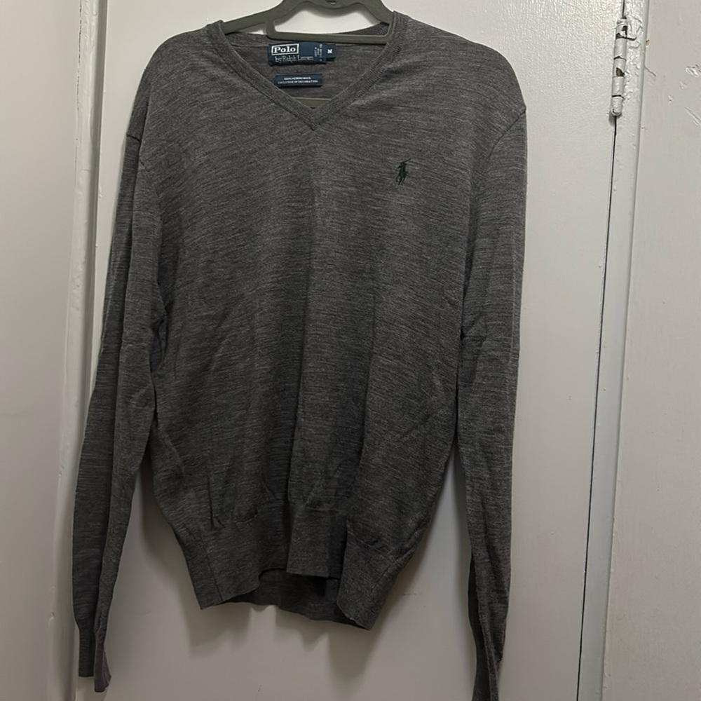 Men’s Polo by Ralph Lauren 100% Marino Wool sweater